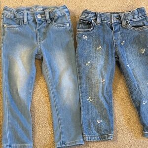 Cat & Jack Kids' Blue Denim Jeans Duo